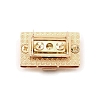Zinc Alloy Bag Twist Lock Accessories AJEW-WH0258-078B-2