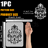 Plastic Hollow Out Drawing Painting Stencils Templates DIY-WH0396-835-2