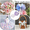 3Rolls Polyester Organza Ribbons SRIB-CY0001-37B-5