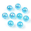 Transparent Acrylic Beads MACR-T046-01C-09-1