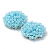 Glass Seed Beaded Cabochons FIND-G058-02I-3