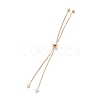 Rack Plating Brass Box Chain Link Bracelet Making KK-A183-01G-3