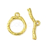 Rack Plating Eco-Friendly Brass Toggle Clasps KK-K330-43G-2