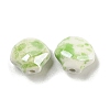 Shell Shape Glazed Porcelain Beads PORC-E022-01D-2
