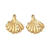 304 Stainless Steel Rhinestone Charms STAS-V015-44G-1