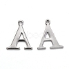 Tarnish Resistant 304 Stainless Steel Charms STAS-H122-A-P-1