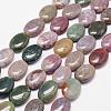 Natural Indian Agate Beads Strands G-N0173-02-13x18mm-1