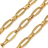 304 Stainless Steel Oval Link Chains CHS-G051-07G-1