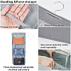 Hanging Non-woven Storage Bags for Handbag Purse AJEW-WH0009-07B-5