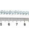 Transparent Baking Paint Glass Beads Strands DGLA-A034-T4mm-D06-4