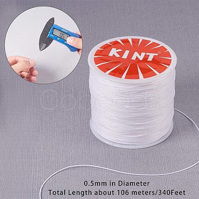 Round Waxed Polyester Cords YC-PH0002-04A-0.5mm-1