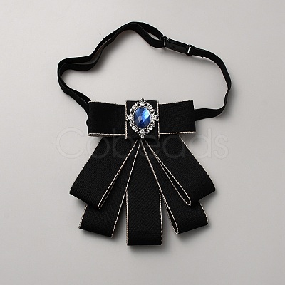 Bowknot Polyester Suit Necktie AJEW-WH20006-12A-1