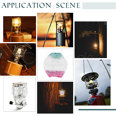 20Pcs Rayon Lamp Shade AJEW-FH0002-41-1
