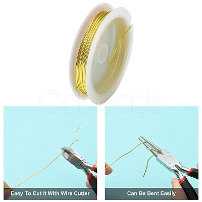 Copper Jewelry Wire X-CWIR-CW1mm-28-1