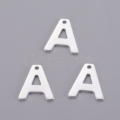 201 Stainless Steel Charms STAS-L232-007A-1