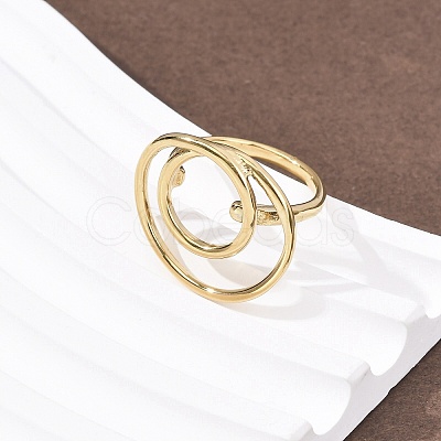 304 Stainless Steel Finger Rings RJEW-P177-01L-G-1