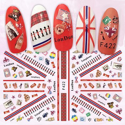 Nail Art Stickers MRMJ-Q080-F422-1