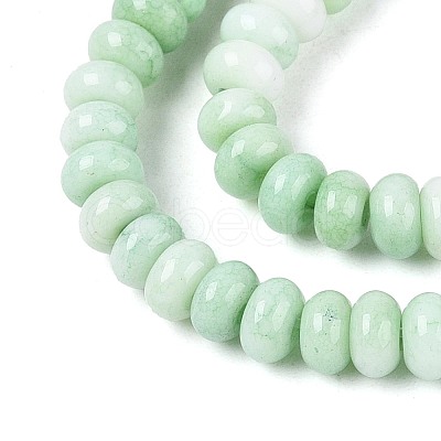 Ombre Effect Dyed Glass Beads Strands GLAA-T030-07A-06-1