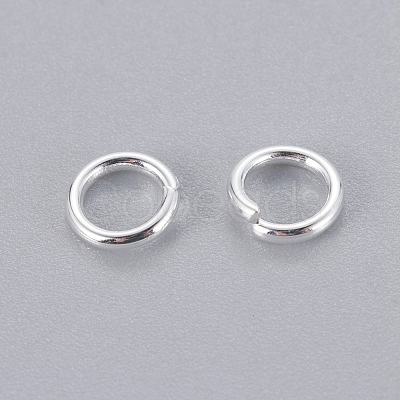 Tarnish Resistant 304 Stainless Steel Open Jump Rings STAS-E464-09B-S-1