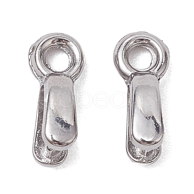 Non-Tarnish 304 Stainless Steel Ice Pick Pinch Bails STAS-K277-04A-P-1