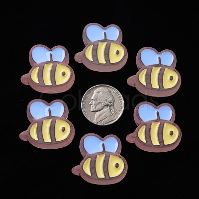 Transparent Acrylic Beads X-MACR-S374-06B-06-1
