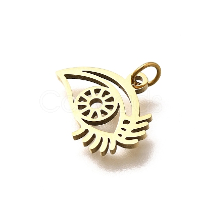 304 Stainless Steel Charms STAS-R153-27G-1