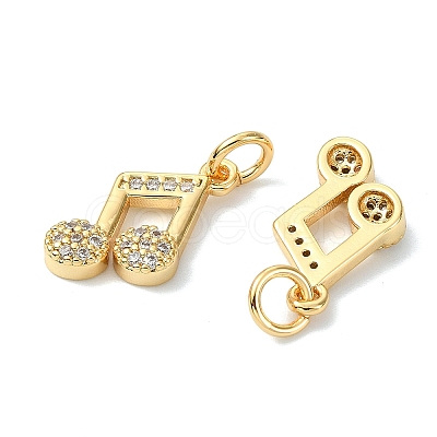 SHEGRACE Brass Clear Cubic Zirconia Charms XGRQ3P809-629G-1