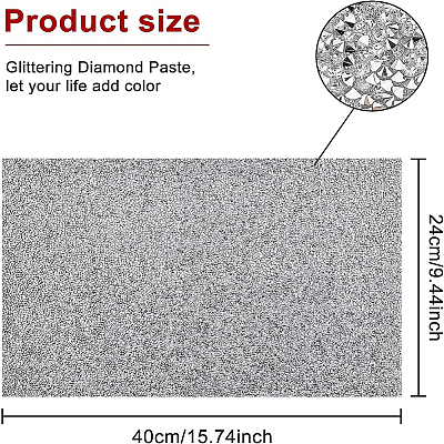 Glitter Resin Hotfix Rhinestone(Adhesive On The Back) DIY-WH0166-23B-1