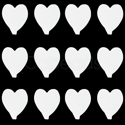 12Pcs Iron Heart-shaped Adhesive Hook AJEW-CN0005-59C-1