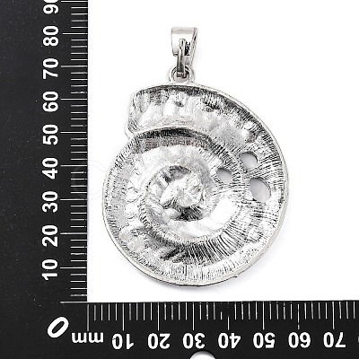 Tibetan Style Alloy Big Pendants PALLOY-S195-01A-AS-1