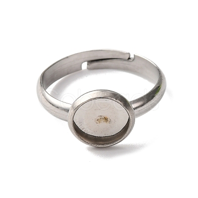 304 Stainless Steel Adjustable Ring Components STAS-B098-03B-P-1