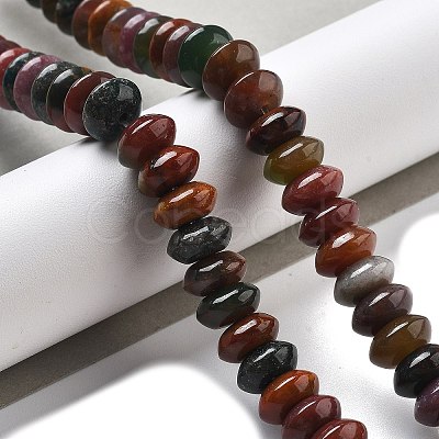 Natural Indian Agate Beads Strands G-P559-A08-02-1