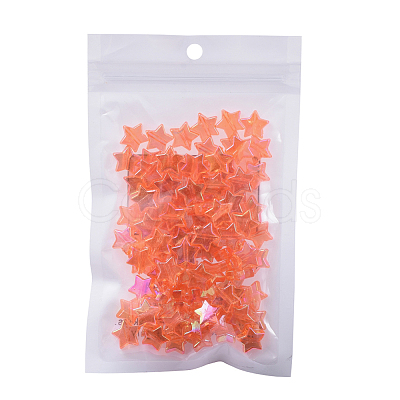 Eco-Friendly Transparent Acrylic Beads TACR-YW0001-01B-1