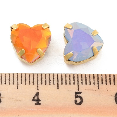 Heart Opal Sew On Rhinestones RGLA-G024-09A-G-1