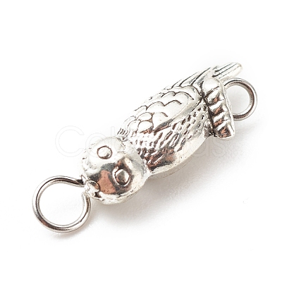 Tibetan Style Alloy Connector Charms PALLOY-JF01704-1