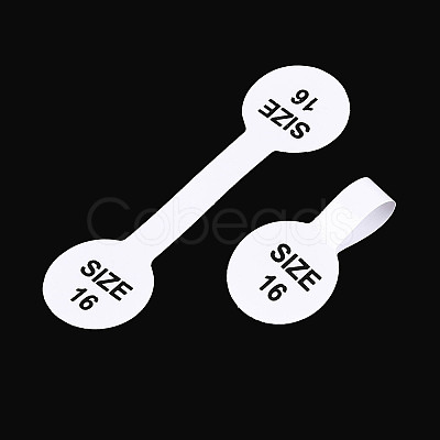 Folding Paper Ring Size Sticker CDIS-C006-01L-1