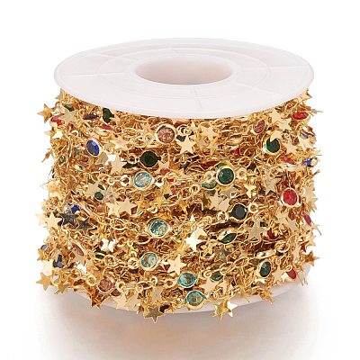 Handmade Brass Link Chains CHC-I034-04G-1
