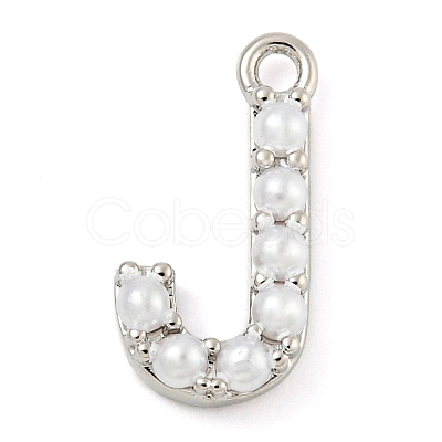 Plastic Imitation Pearl Pendants KK-P230-17P-J-1
