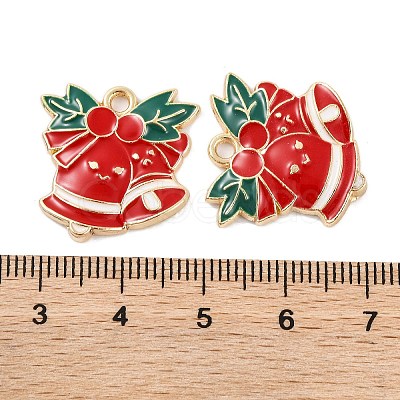 Christmas Theme Rack Plating Alloy Pendants LS-FIND-M020-04G-01-1