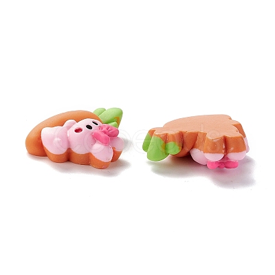 Opaque Resin Cabochons X-RESI-M025-02-1