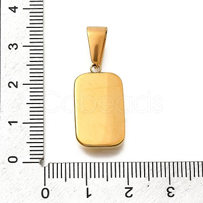 304 Stainless Steel Pendants STAS-S161-01A-G-1