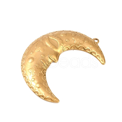 304 Stainless Steel Pendants STAS-P429-01B-A-01-1