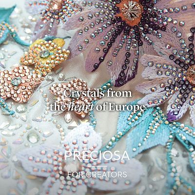 Preciosa® MAXIMA Crystal No Hotfix Flatback Stones Y-PRC-NSS16-60310-200-1