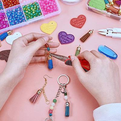 20Pcs 10 Colors Heart with Word Lovdy Home Sweet Love PU Leather Pendants FIND-SZ0001-66-1