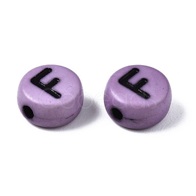Opaque Mixed Color Acrylic Beads MACR-Q242-007-1