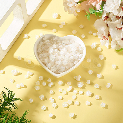 200Pcs Flower & Butterfly Resin Cabochons CRES-TA0001-89H-1