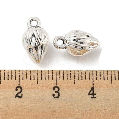 Tibetan Style Alloy Charms FIND-M011-05AS-1