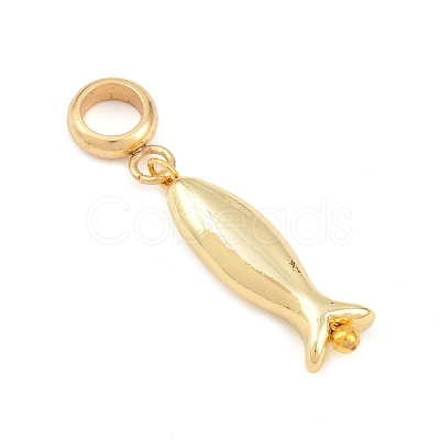 Brass European Dangle Charms PALLOY-JF04487-1