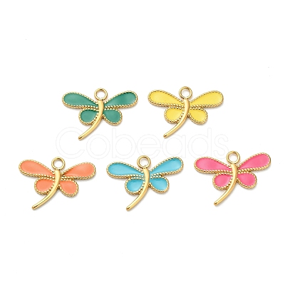 304 Stainless Steel Enamel Pendants STAS-K306-52G-1