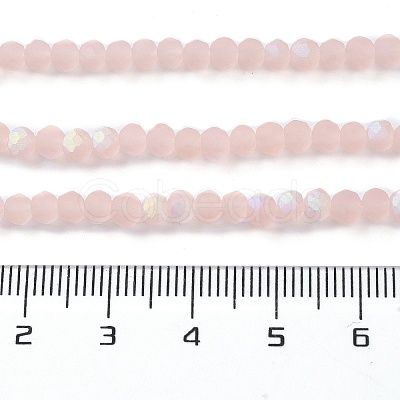 Transparent Glass Beads Strands X1-EGLA-A034-T4mm-MB22-1